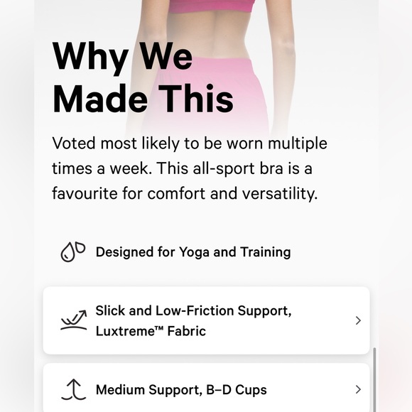 Women’s lululemon Energy Bra - Picture 2 of 6